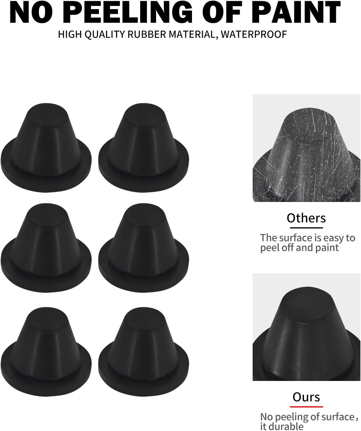 ya 7 8.24 baidi 6x Rubber Side Cover Grommets Fits for Harley Touring Road Electra Glide 96-2007