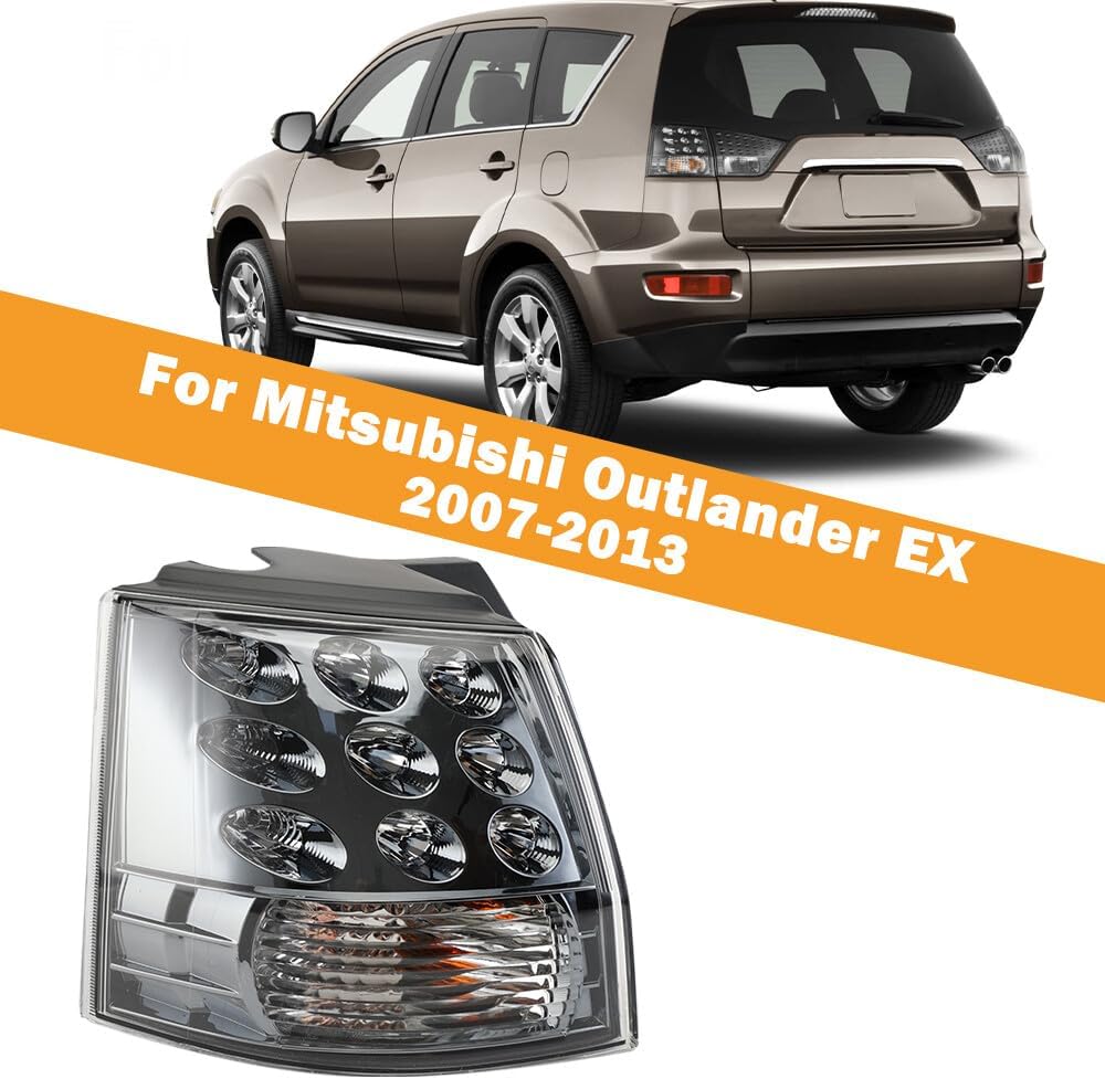 ya 4 8.24 baidi Left Tail Light for Mitsubishi Outlander EX 2007-2013 Rear Brake Lamp Assembly