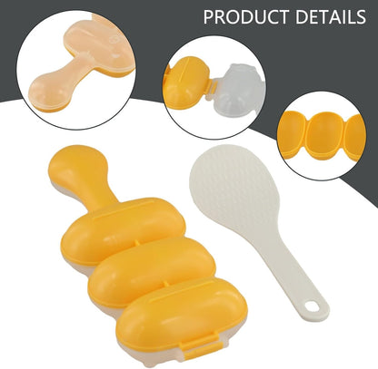 ya 14 9.20 baidi Convenient Rice Ball Shaper Set with for Mini Rice Paddle for Lunch Boxes-1