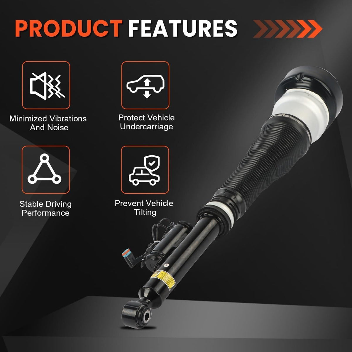 ya 10 9.16 baidi Rear Right Air Strut Shock Assembly for Mercedes-Benz CL550 CL600 C216 S400 W221