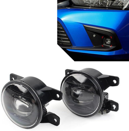 ya 4 8.10 1 Pair Front LED Fog Light Lamps w/Cable Switch for Honda for Civic Sedan 2022+