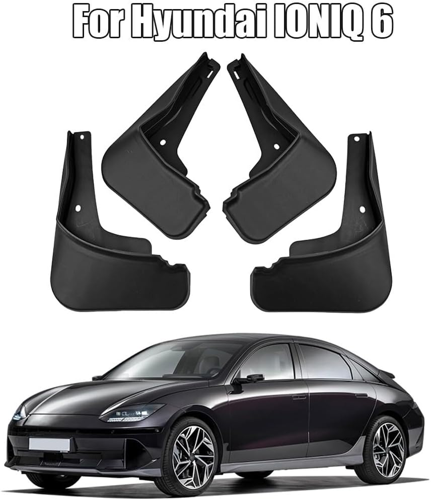 ya 7 8.24 baidi Premium Splash Guard Fenders for Hyundai Ioniq 6 2022+ 4-Piece Set