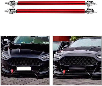 ya 6 8.14 20cm Adjustable Front Bumper Lip Splitter Strut Bar Support Bar Fits Car