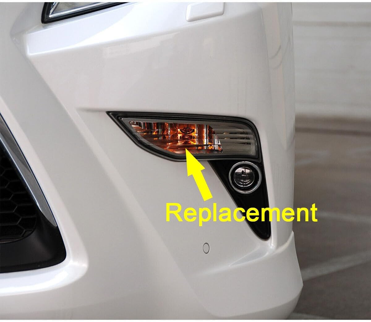 ya 4 8.24 baidi LH Front Left Fog Light Turn Signal Light ASSY Suitable for Lexus GX460/400 2014-2017