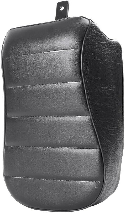 ya 4 8.8.2 Rear Passenger for SEAT Cushion Pad Fit for Harley Sportster Iron 883 XL883N 16-19 Black