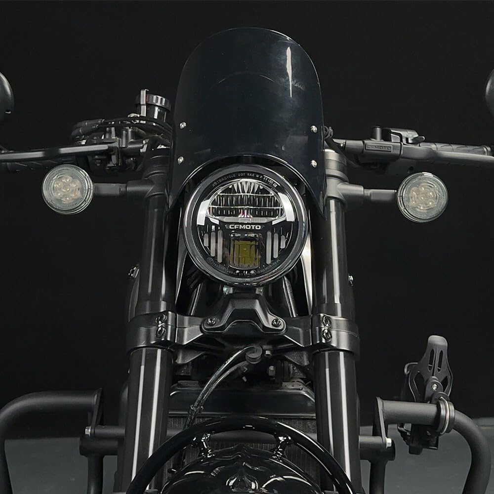 ya 23 10.7 baidi Windshield Windscreen Screen With Mounting Hardware Bracket For CF-MOTO 450CLC