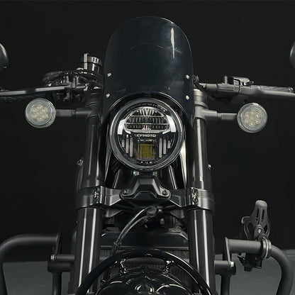 ya 23 10.7 baidi Windshield Windscreen Screen With Mounting Hardware Bracket For CF-MOTO 450CLC