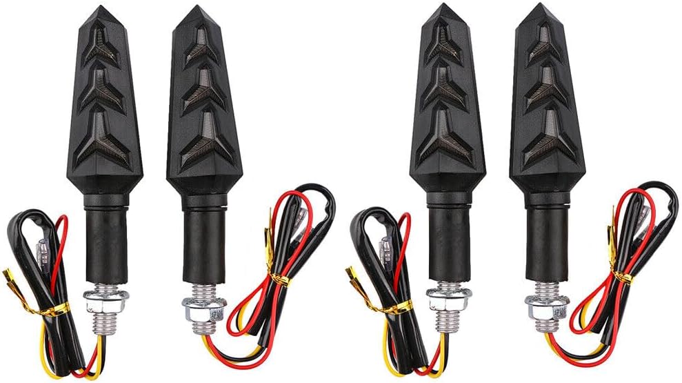 ya 11 9.14 zhengce 4 St¨¹ck Led for Mini Blinker Spark Smoke Motorrad F¨¹r Quad ATV Roller Schwa