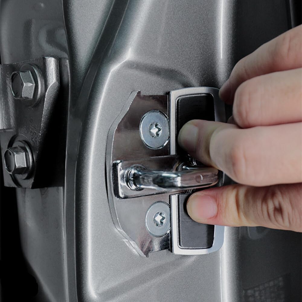 ya 5 8.10 1Set Car Door Lock Stabilizer Protector Lock Buckle Cover Fit for Lexus for Toyota