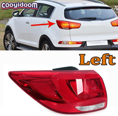 ya 2 8.15 Suitable for Kia Sportage 2014-2017 LED taillights, left rear bumper fog lights, brake