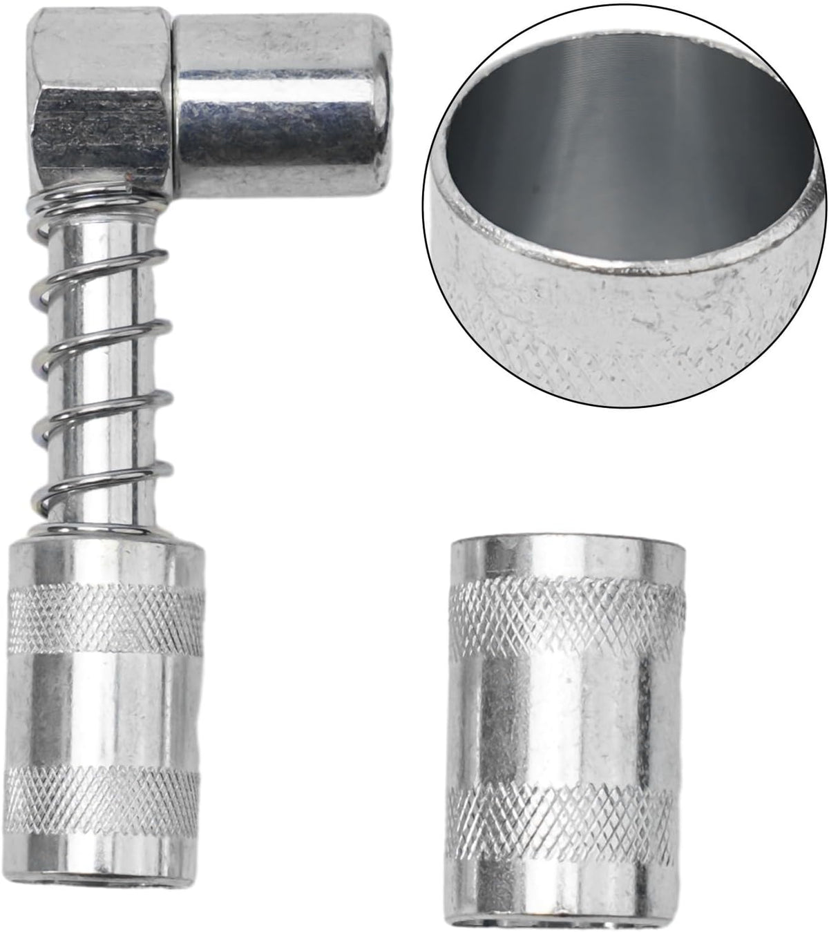 ya 14 9.20 baidi 90 De Grease Nozzle Adapter 3 Jaw Coupler Grease Fitting Tool with Sleeve-1