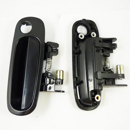 ya 2 8.15 for Toyota for Corolla 1998-2003 Black Outside Beige Inside Door Handle Set of 8