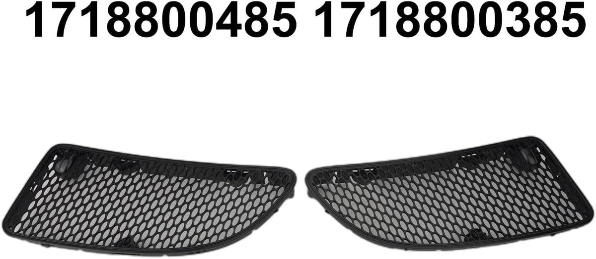 ya 23 10.7 baidi 1 Pair Front Hood Grille For Mercedes R171 SLK280 SLK300,SLK350 2005-11a