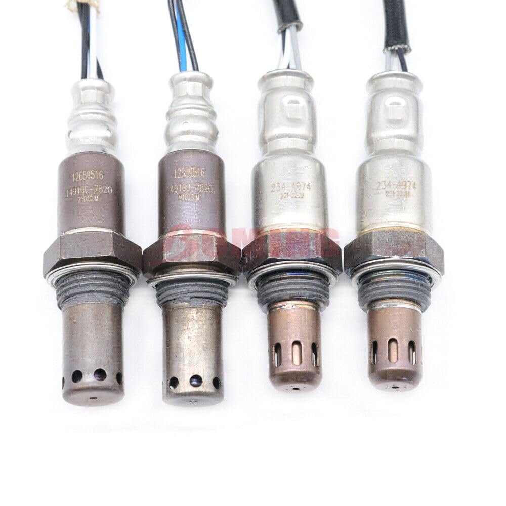 ya 4 8.8 4-Piece Set for 14-17 for Chevrolet for Silverado 1500 4.3L 5.3L 6.2L New Oxygen O2 Sensor 