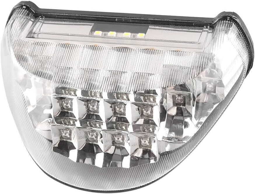 ya 10 9.16 zhengce for Kawasaki ZX12R 2000-2005 Clear LED Tail Light Brake Turn Signal Lamp