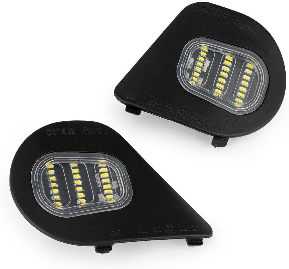 ya 3 8.24 baidi LED Side Mirror Puddle Light for Dodge Ram 10-19 1500 2500 3500 4500 5500 Trucks 