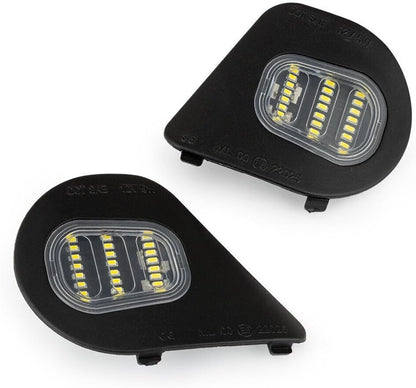 ya 3 8.24 baidi LED Side Mirror Puddle Light for Dodge Ram 10-19 1500 2500 3500 4500 5500 Trucks 