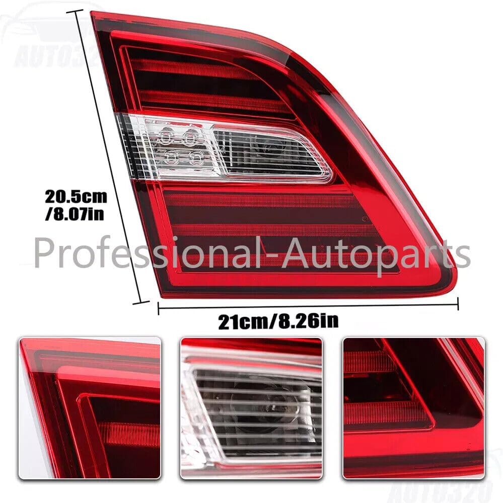 ya 4 8.24 baidi 1669060557 Inner Left Driver TailLight Rear Lamp for Benz W166 ML350 20122015