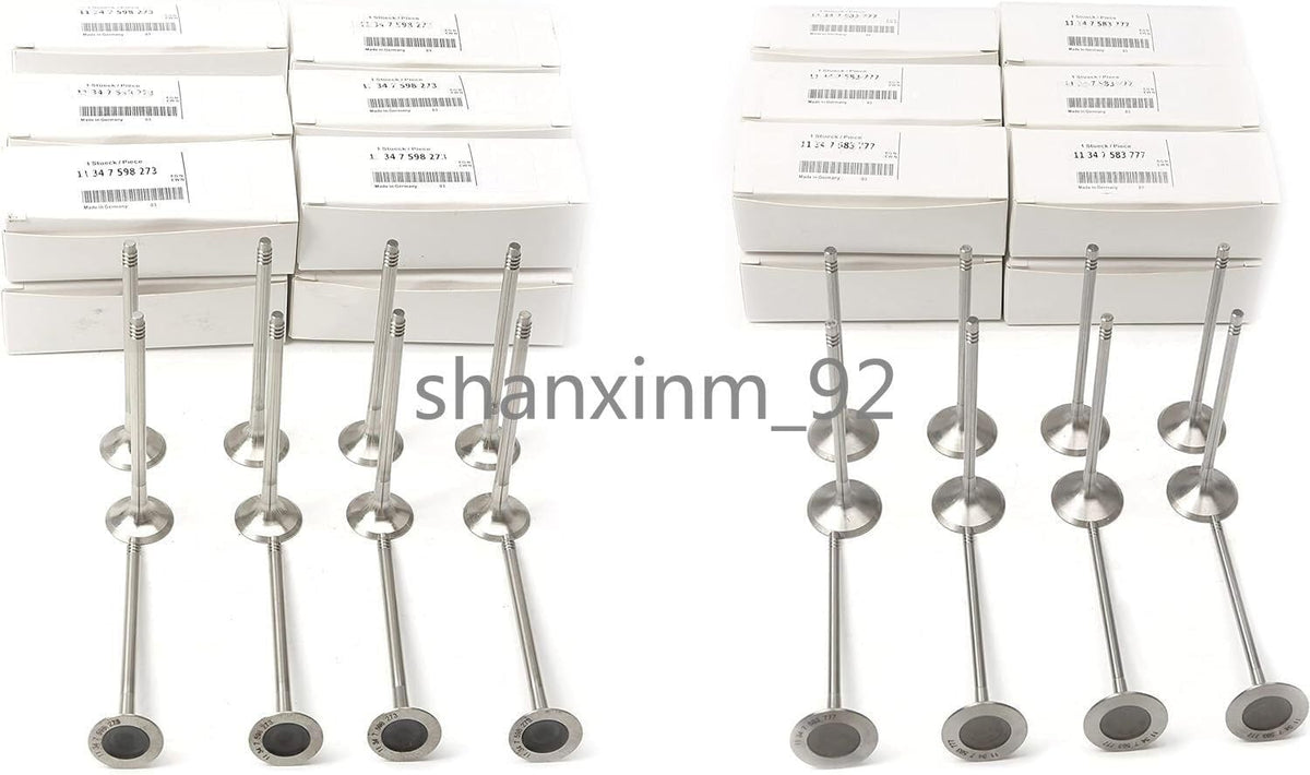 ya 10 9.16 baidi 16Pcs Intake & Valve Kit Fit For 2.0T for BMW F20 F21 F34 F36 X1 X3 X4 X5 X6