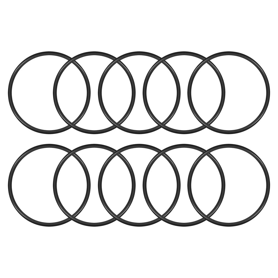 ya 13 9.15 baidi O-Rings Nitrile Rubber 45mmx49mmx2mm Seal Rings Sealing Gasket 10pc