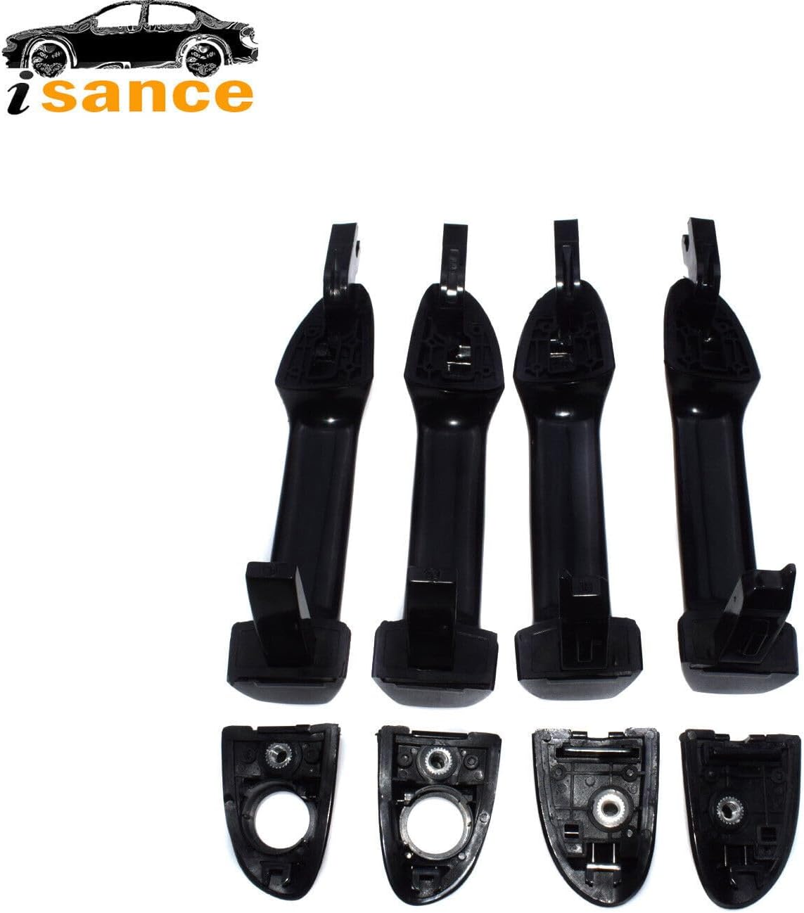 ya 5 8.24 baidi 4-Piece Front and Rear Exterior Door Handle Set for Kia Spectra 04-09 82650-2F000 