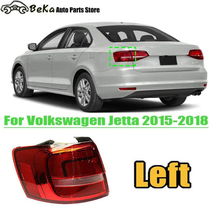 ya 2 8.15 Suitable for VW Jetta 2015-2018 left exterior taillights, taillights, taillights, and rear brake lights