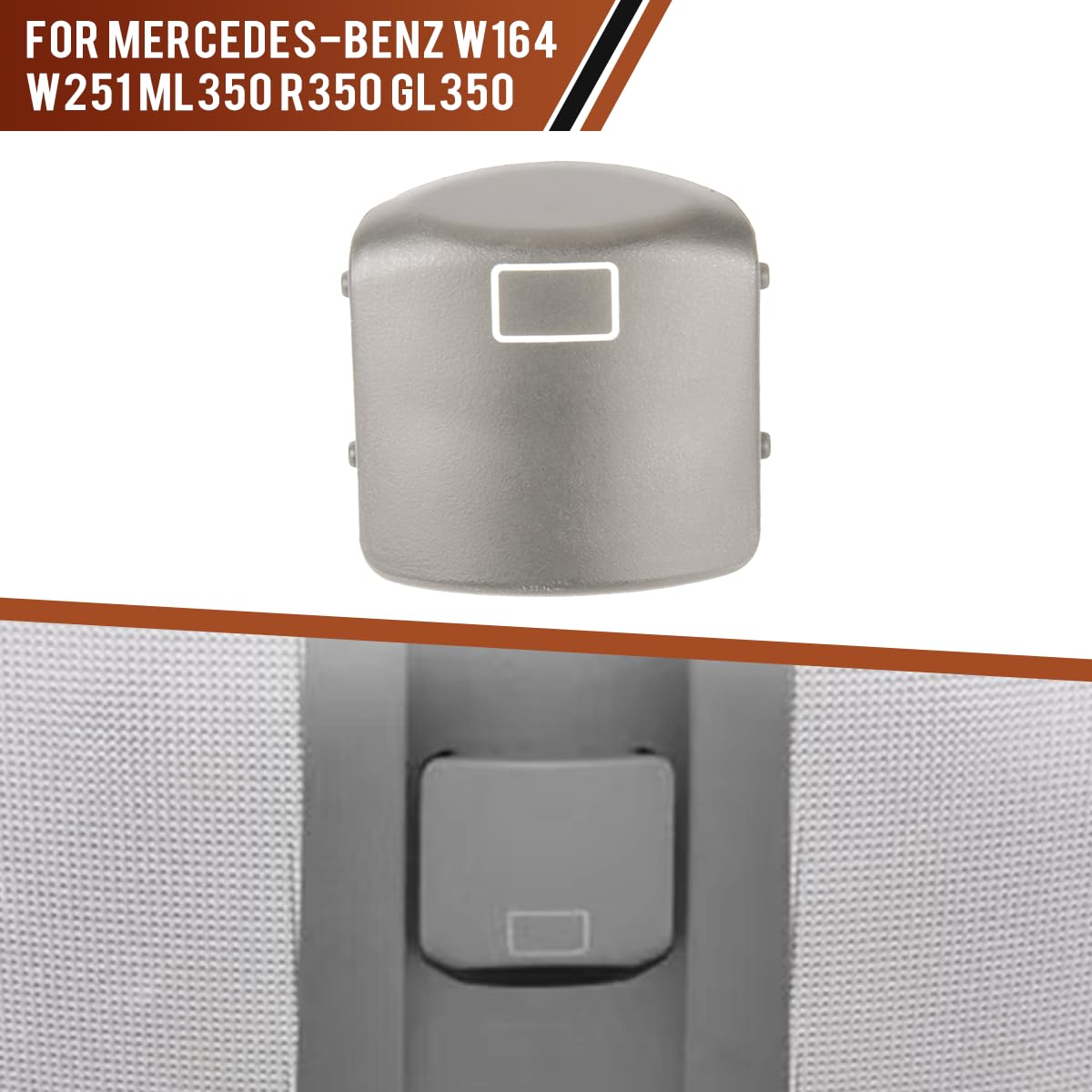 ya 5 8.10 Sunroof Window Switch Button fits for Mercedes-Benz W164 ML-Class (2006-2011) Parts