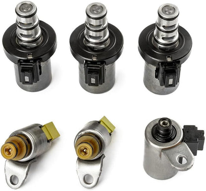ya 10 9.16 baidi 6PCS 4F27E Transmission Shift EPC PWM Solenoid Fit for Mazda 2 3 5 6 CX-7 MPV