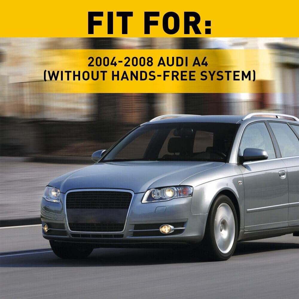 ya 4 8.24 baidi for 2002-2007 for Audi A4 B6 B7 Armrest Center Box Console Lid Cover Grey Leather