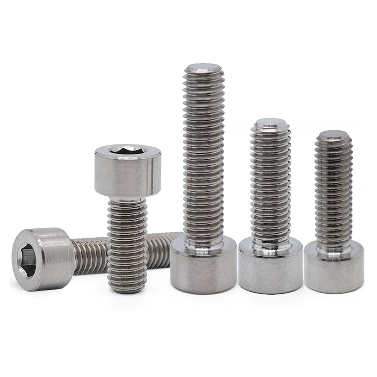 ya 16 10.20 baidi GR5 Titanium Allen Hex Socket Bolts Cap Head Screws M2 M2.5 M3 M4 M5 M6 M8-1