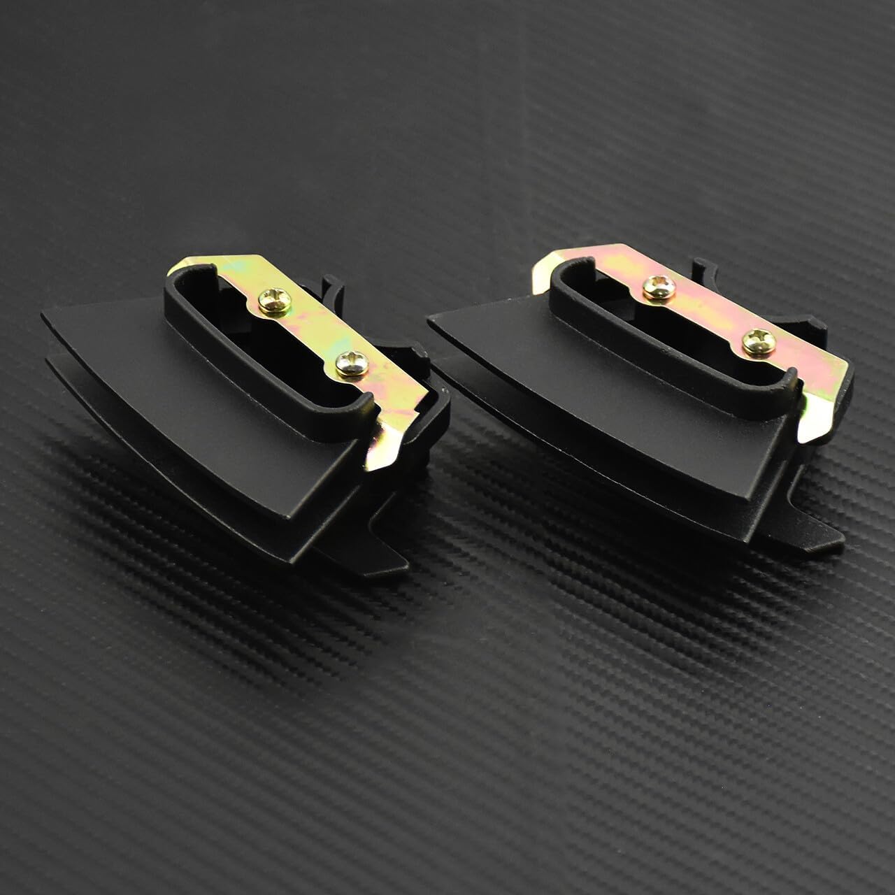 ya 2 8.15 Black Finned Spark Plug Covers Fit for Harley Touring Road King 2017-24 Softail