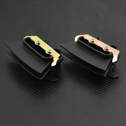 ya 2 8.15 Black Finned Spark Plug Covers Fit for Harley Touring Road King 2017-24 Softail