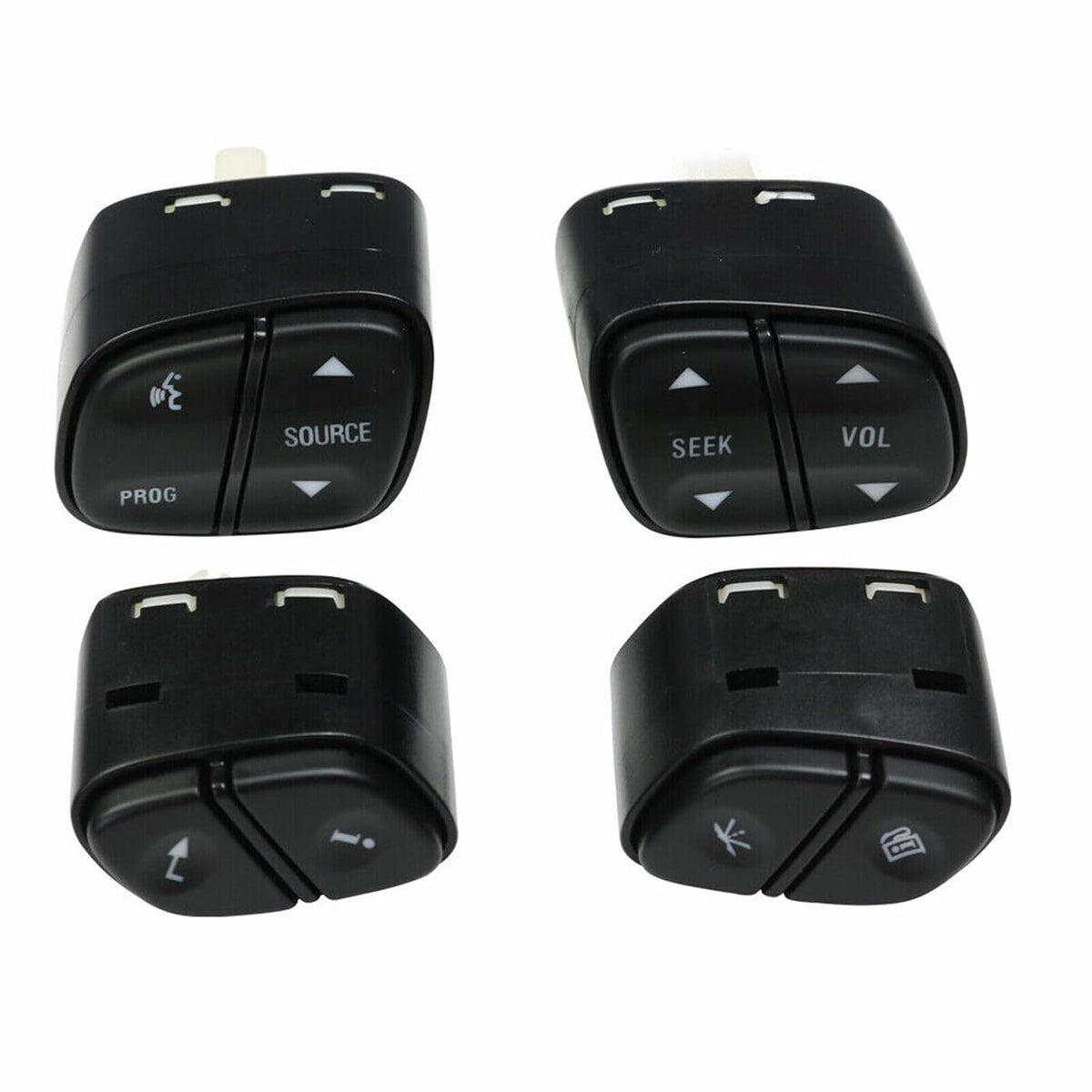 ya 9 10.24 Steering Wheel Radio Volume Control Switch 4 Button for GM Trucks 21997738