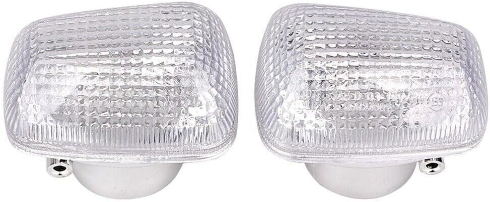 ya 4 8.8.2 Clear Lens Front Turn Signals Cover Shell for Suzuki GSXR600/750 1996-99 TL1000