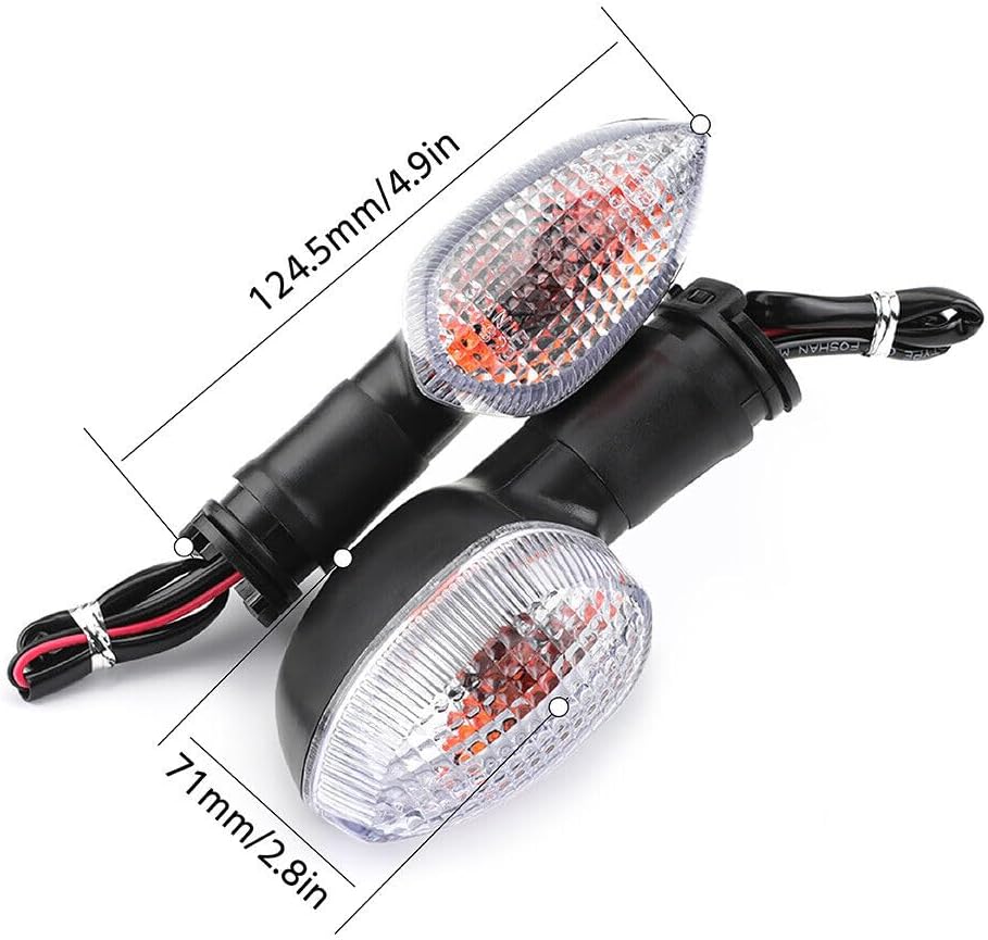 ya 7 8.24 baidi Turn Signal Light Flash Indicator Lamp for Yamaha MT-03/660 MT-01 MT-15 MT-25