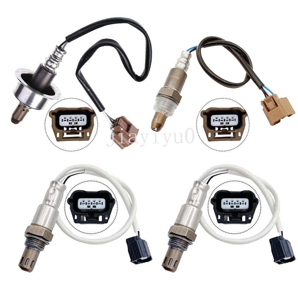 ya 4 8.8 4pcs Oxygen O2 Sensor Front+Rear for 2012-2014 for Nissan Murano 3.5L Only fit FWD