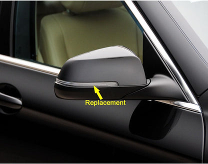 ya 4 8.24 baidi Right door mirror turn signal light suitable for BMW 5' 6' 7' F01 F02 F06 F07 F10 F13