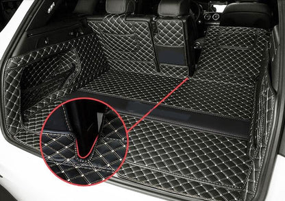 ya 4 8.10 Leather Boot Cargo Liner Tray Rear Trunk Floor Mat for Mercedes-Benz GLE 2020-23