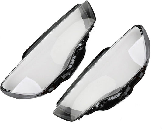 ya 4 8.10 Pair Front Headlight Lens Cover Clear Lampshade L+R for Audi A3 2013-2016