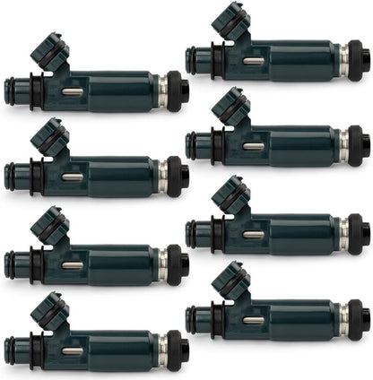 ya 10 9.16 baidi 8Pcs Fuel Injectors For 2000-2004 for Toyota Tundra & for Lexus 4.7L V8 23250-50040 USA