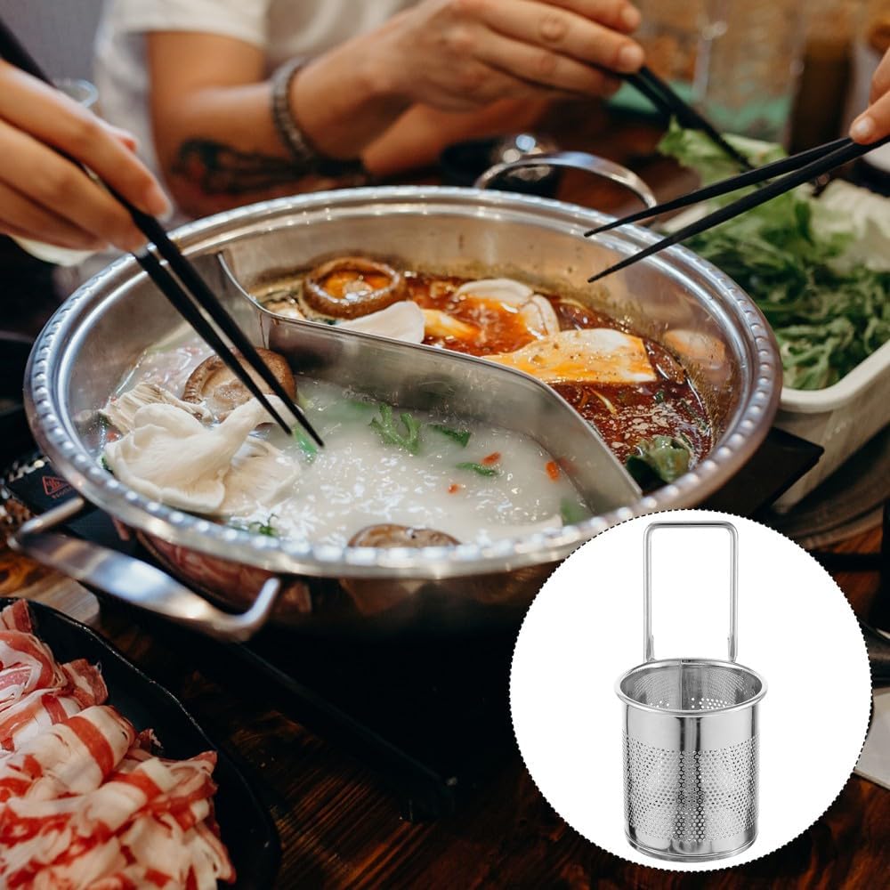ya 14 9.20 baidi 2 Count Hot Pot Hook Slip Through The Net Dad Hanging Basket Kitchen Strainer-1