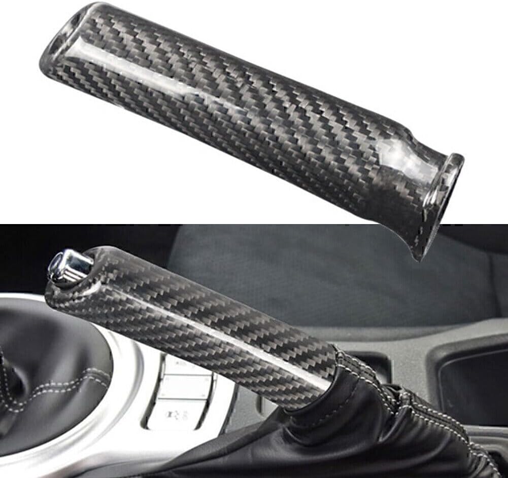 ya 4 8.14 Handbrake Cover Handle Protector for Toyota 86 for Subaru BRZ Carbon Fiber Car Auto