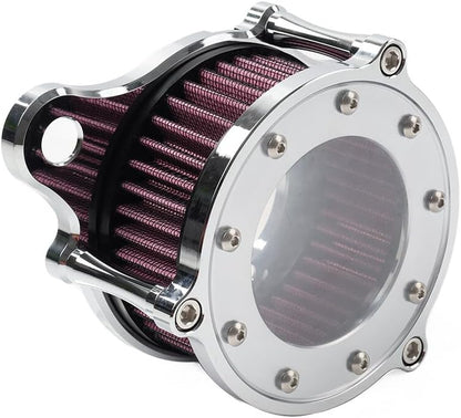 ya 5 8.10 Air Cleaner Intake Filter Kit for Harley Sportster XL883 XL1200 1991-2021