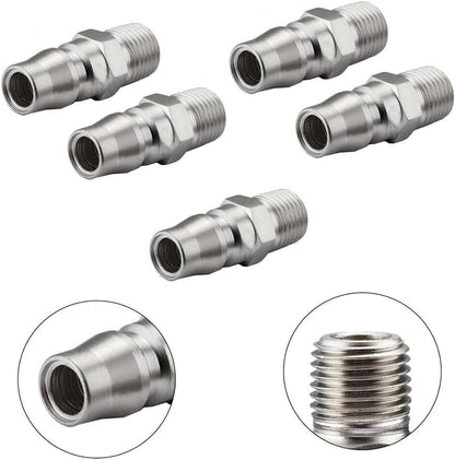 ya 14 9.20 baidi 5 Pcs/set NITTO Male Coupling Air Fitting With 1/4inch Male Thread (20PM)-1