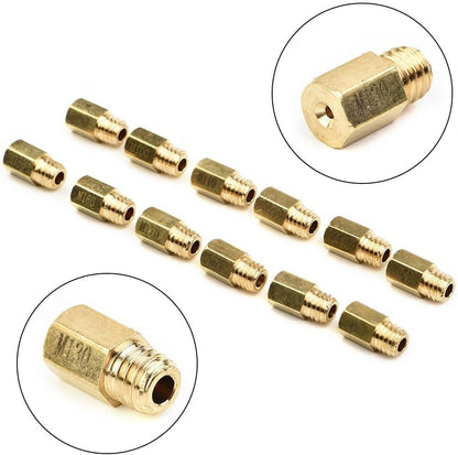 ya 2 8.15 12pcs Carburetor nozzle/Set Carburetor Main Jet For Mikuni VM 90-200
