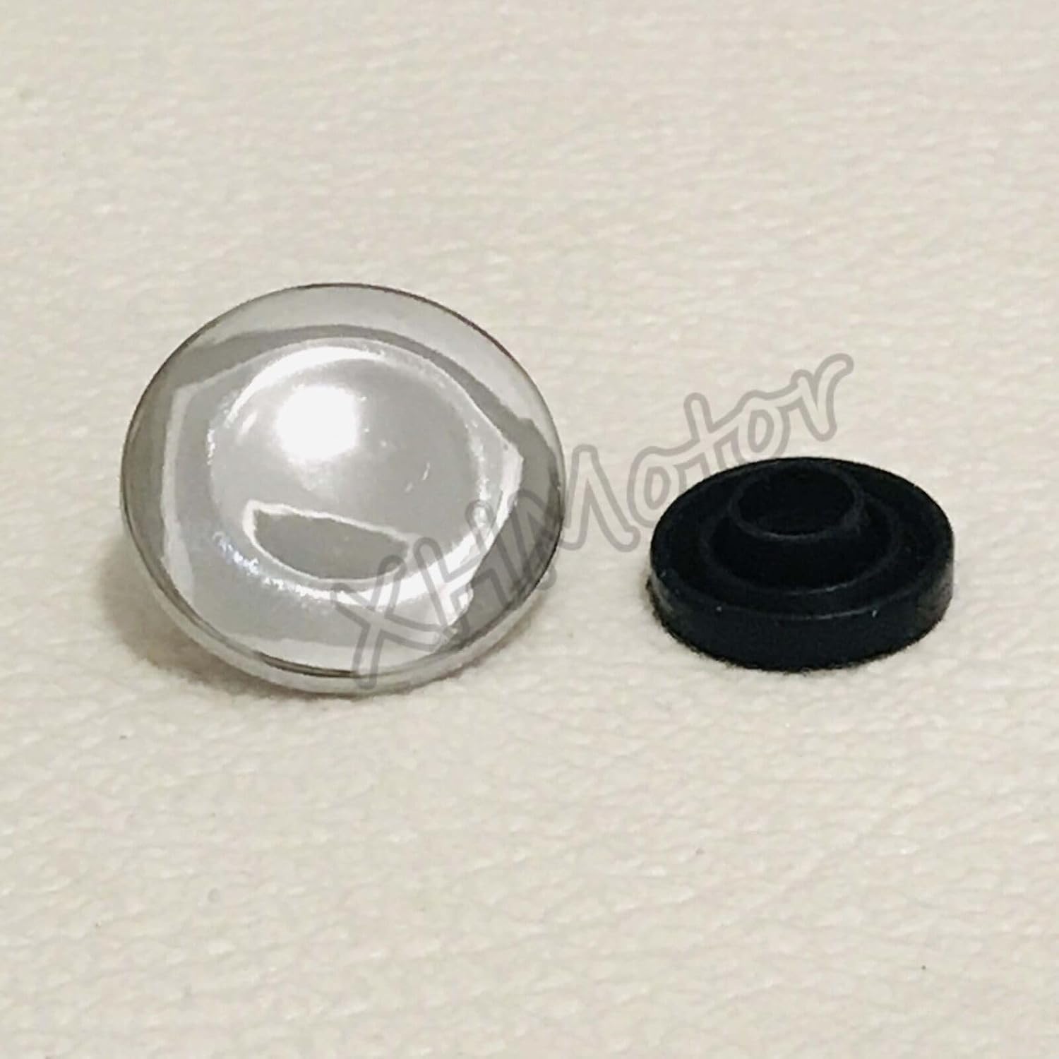 ya 8 8.24 baidi Silver Joystick Center Console Knob Button Repair Decor Cover Replacement Kit