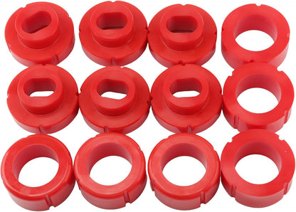 ya 10 9.16 baidi 7-108 For 1981-87 for Chevy C/K 10-30 2/4WD Body Mount - Red Prothane