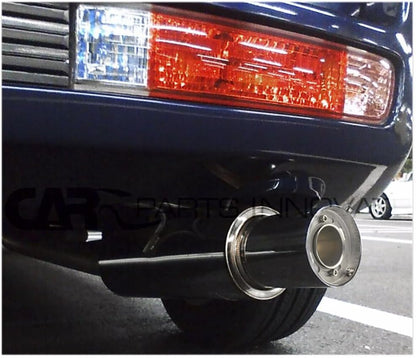 ya 6 8.24 baidi Universal 4 inch / 4 inch muffler tip stainless steel round removable muffler