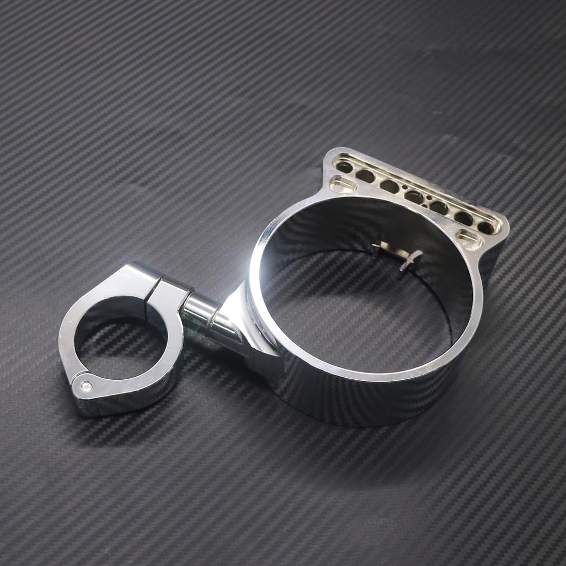 ya 4 8.14 39mm/16 Chrome Side Mount Speedo Relocation Bracket for Harley Sportster 883 1200