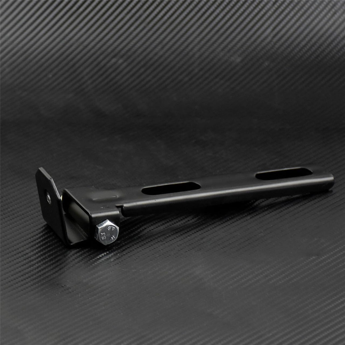 ya 4 8.8.2 Alligator Emboss Solo Driver for SEAT + Black Mounting Fit for Harley Bobber Chopper